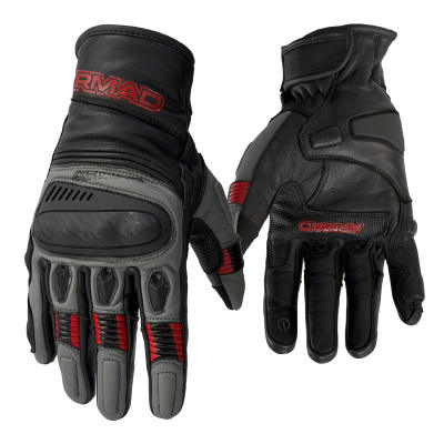 Guantes Para Moto Armad Gear Hiver cuero Touch Protecciones