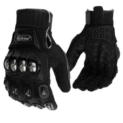 GUANTES MOTO MADBIKE MAD10B CON PROTECCIONES NG1