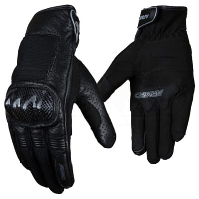 Guantes para moto armad gear lite touch protecciones