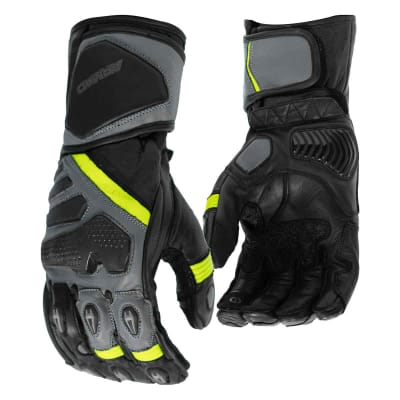 Guantes Para Moto Armad Gear Roam Cuero Largos Touch1