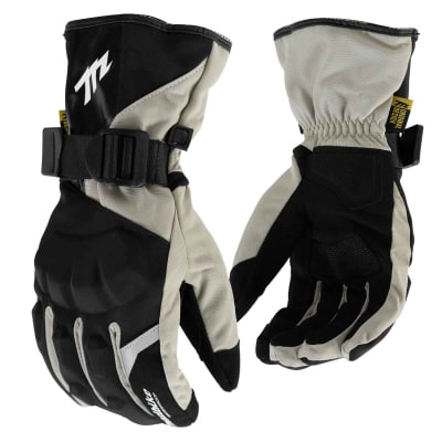 Guantes para moto largos madbike mad68 con protecciones touch invierno bg1