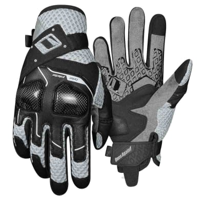 GUANTES PARA MOTO ONES AGAIN MG17 CON PROTECCIONES CARBONO TOUCH1