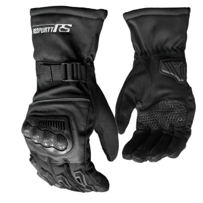 Guantes para moto rs spurt rs12 invierno largos protecciones