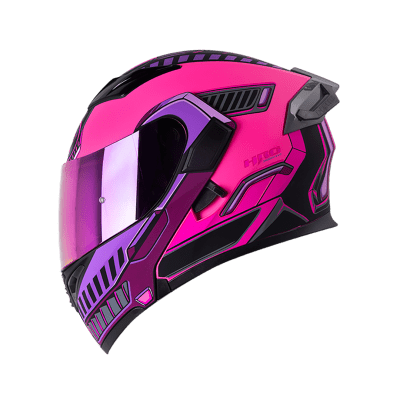 Casco Moto Hro 3400dv rover ng mr Abatible Sun Visor Certificación Dot