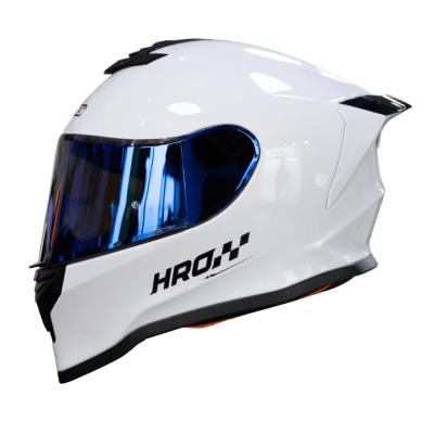 Casco moto hro 506 solid bco integral norma DOT