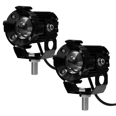 Set neblineros led para moto optimus lupa1