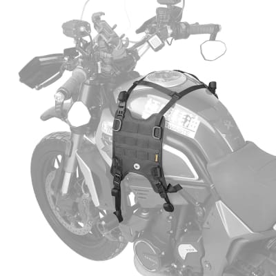 Base para bolsos laterales estanque moto rhinowalk mtr001b
