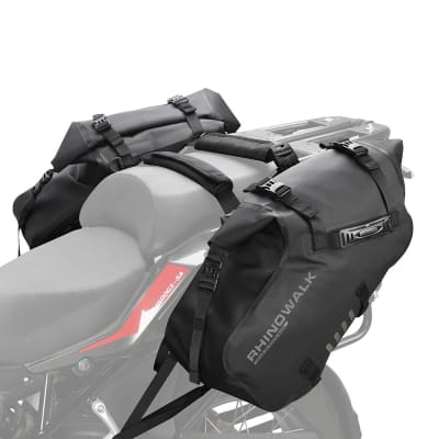 Bolsos laterales para moto Rhinowalk MT1418 18 litros impermeable1