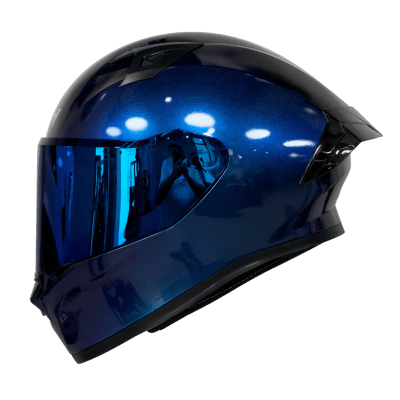Casco moto ich 503 solid camaleon az integral certificación dot qr