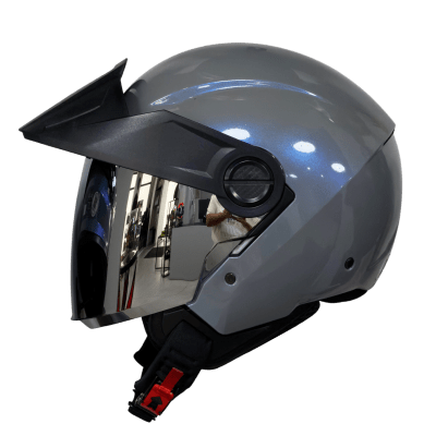 Casco moto ich 102 camaleon gr abierto con viscera urbano
