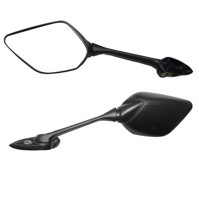 Espejos para moto deportiva repuesto carenado tipo carbono1