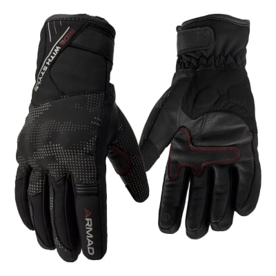 Guantes para moto armad gear rollan invierno touch1