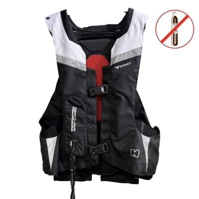 Chaleco para moto con airbag duhan D-Air05 Ce2 con fidlock1
