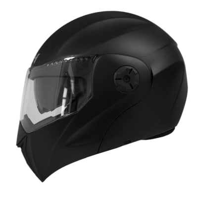 Casco moto ich 3110 junior solid ng mate abatible con sun visor certificación dot
