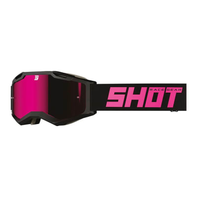 Antiparras moto Shot iris 2.0 solid pink matt motocross enduro