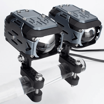 Set neblineros para moto lupa 60w multi secuencias BS-MT56