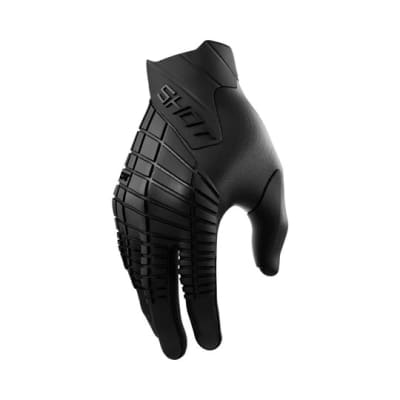 Guantes moto shot core max black motocross enduro1