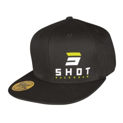 Gorro jockey lifestyle shot symbol black
