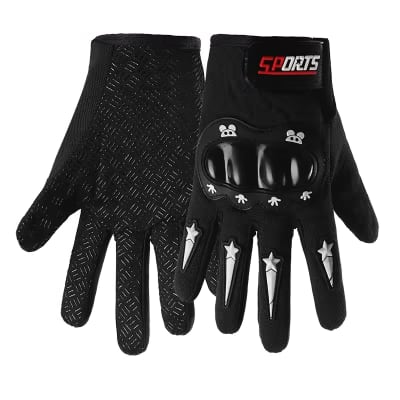 Guantes para moto niño jr con protecciones