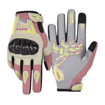 Guantes para moto ones again mg45 fc mujer protecciones carbono