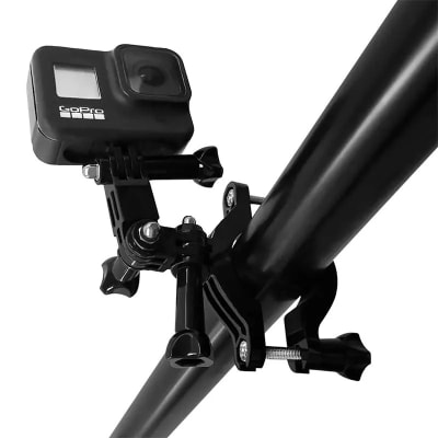 Set de accesorios para camaras de acción brazo curvo y tubos s51