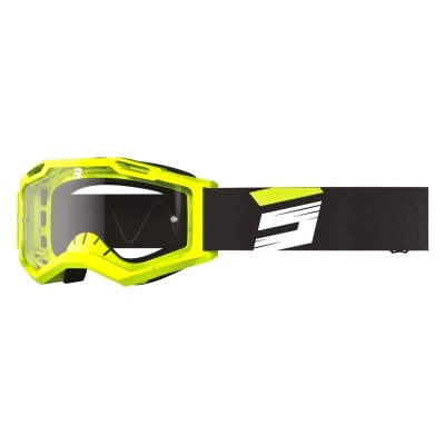 Antiparras moto Shot assault 2.0 claw neon yellow glossy motocross enduro1