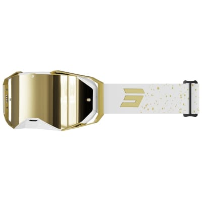 Antiparras moto shot lite gold glossy motocross enduro