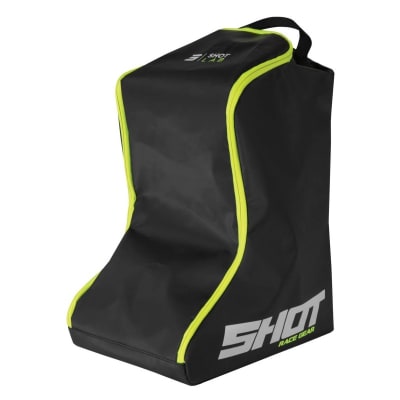 Bolso para botas moto shot climatic negro motocross enduro