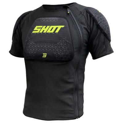 Jofa shot airlight kid black neon yelllow peto motocross enduro niño1