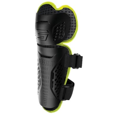 Rodilleras y coderas moto shot optimal kid 2.0 yellow protecciones motocross enduro niño1