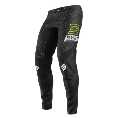 Pantalon moto shot contact art black motocross enduro