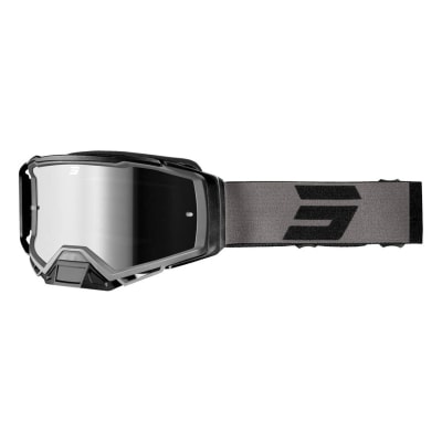 Antiparras moto Shot core solid black matt motocross enduro