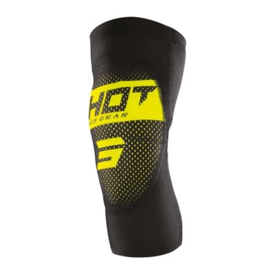 Rodilleras moto shot airlight kid black yellow motocross enduro niño1