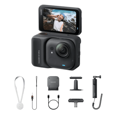 Camara Insta360 Go Ultra Black Creator Bundle 4K2