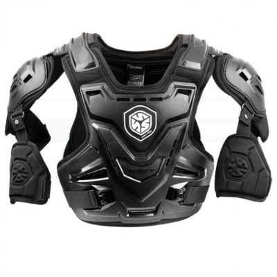 Jofa Para Moto Scoyco Am07 Motocross Enduro Dh Negra