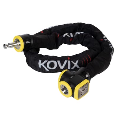 Cadena con eslabón reforzado alarma kovix KCL12-150 12mm x 150cm