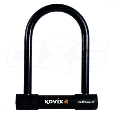 Candado u kovix acero 16mm con alarma 120db para moto ulock KTL16-210bk waterproof