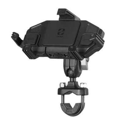 Soporte celular moto smnu kunpeng m2 con amortiguador de aire ajustable para manillar1