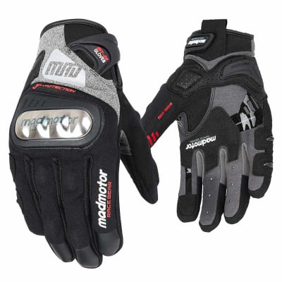 Guantes para moto madmotor mt28 protecciones touch