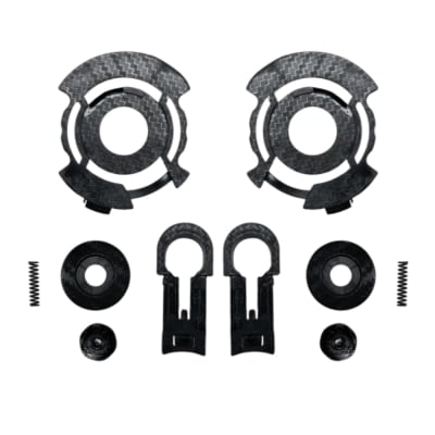 Sistema de fijación repuesto para casco moto hro 3480dv