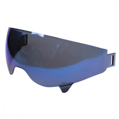Repuesto de sun visor para casco shaft 225 pilot y faseed 726x iridium blue