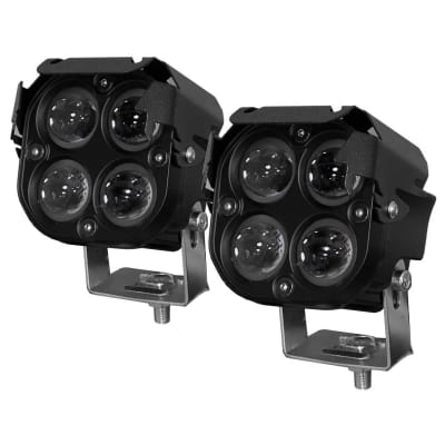 Set de neblineros 4 led halo para moto 60w