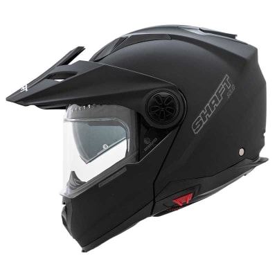 CASCO MOTO SHAFT 3700DV DUAL ABATIBLE MOTORSPORTS SOLID N.M