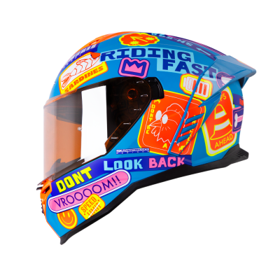 Casco moto shaft sh-598 randomizer az nj.n integral sun visor