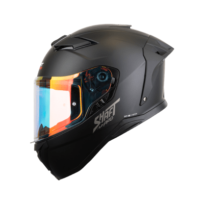 Casco moto shaft pro 606sp solid ng n7 rj integral con sun visor (V/SV)1