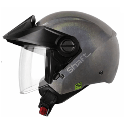 Casco moto shaft 212 solid camaleon sl abierto jet