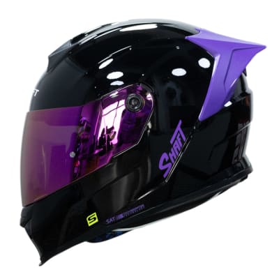 casco moto shaft 502sp solid ng morado integral normal dot acreditado1