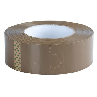 ROLLO CINTA DE EMBALAJE EMPAQUE 4,5CM X 200 METROS CAFE1