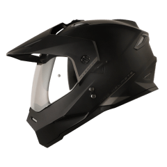 Casco moto hro mx-330dv solid ng gr.os multiproposito