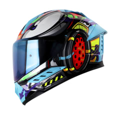 Casco moto shaft 595 stroke az.cl integral (SV)